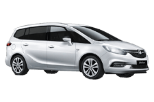 Van Hire Macclesfield - Vauxhall Zafira 7-Seater - Minibus hire Macclesfield